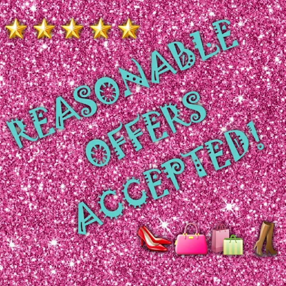 Reasonable offers accepted